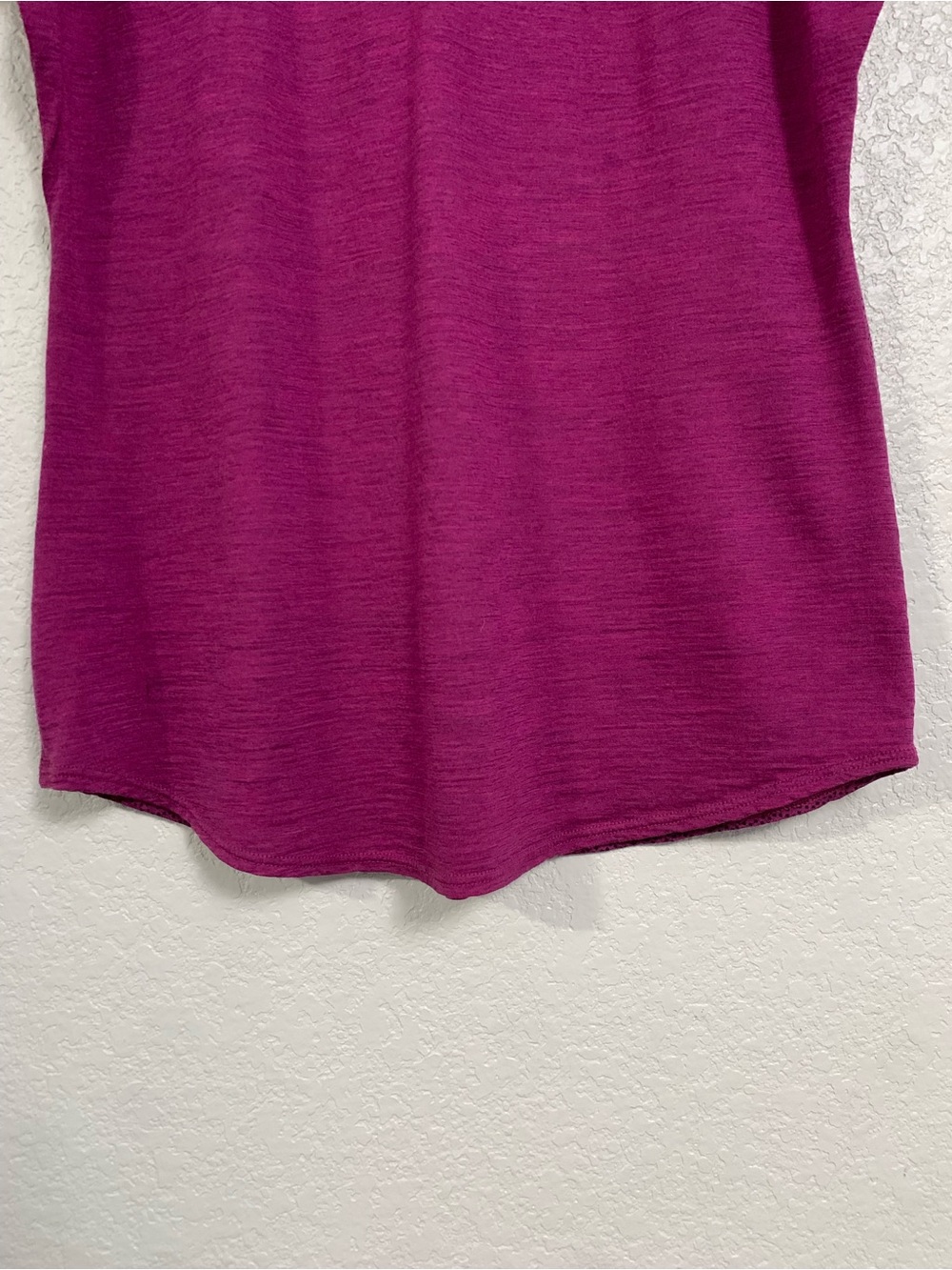 Segments Tee Top Womens M Merino Wool Base Layer Print Long Sleeve Crew Magenta - Picture 13 of 16